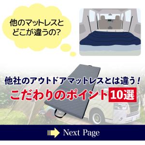 車中泊 マットレス キャンプ マット 折りたた...の詳細画像4