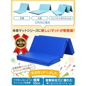 跳び箱 マット 極厚10cm 衝撃吸収 エバー...の詳細画像2