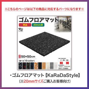 端材 ゴムマット ジムマット 20mm 防音 ...の詳細画像1