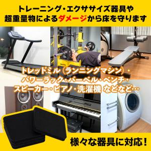 トレッドミル マット 防振 防音 ゴム マット...の詳細画像2