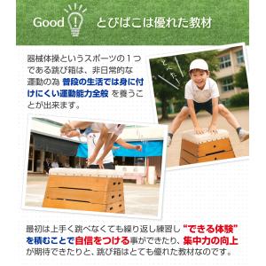 跳び箱 室内 子供 高学年向け ソフト 飛び箱...の詳細画像5