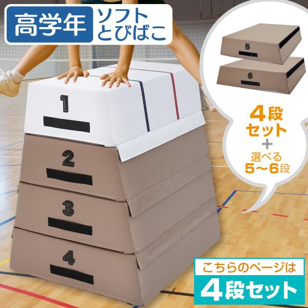 跳び箱 室内 子供 高学年向け ソフト 飛び箱 とび箱 ジョイント式 小学生 指導ライン 高重量 運...