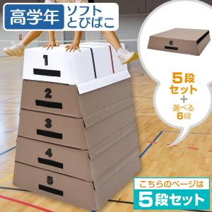 TOEI LIGHT 法人限定 跳び箱 3段 ソフトタイプ 柔らかタイプ