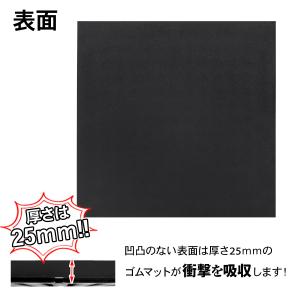 【訳あり】 高密度 ジム マット 25mm ゴ...の詳細画像4