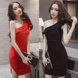 ワンショルダー ワンピース ドレス ブライダル の商品一覧 ファッション 通販 Yahoo ショッピング