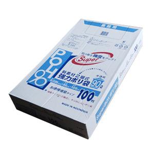 業務用 乳白ゴミ袋 90L 箱入 HK-095 ( 100枚入 )/ クラフトマン : 爽快