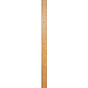 クツワ（KUTSUWA） 竹尺 30cmものさし 定規 算数の授業で使える