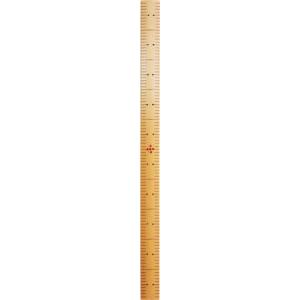 西敬 定規 ハイビスカス竹尺 1m 竹製ものさし 30×1000mm MBS-100