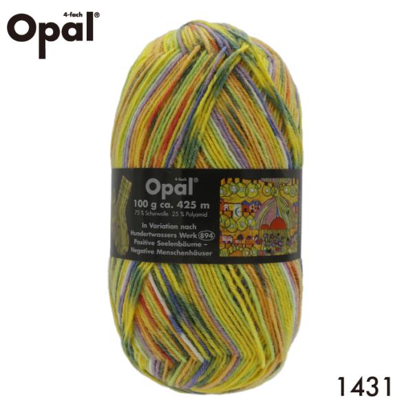 Opal Hundertwasser 1431 フンデルトヴァッサー / ソックヤーン 靴下用毛糸 ...