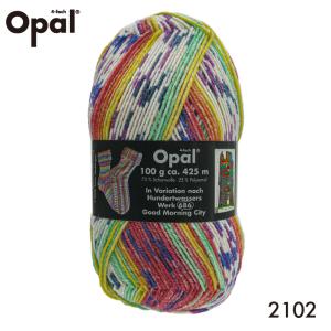 Opal Hundertwasser 1432 フンデルトヴァッサー / ソックヤーン 靴下用