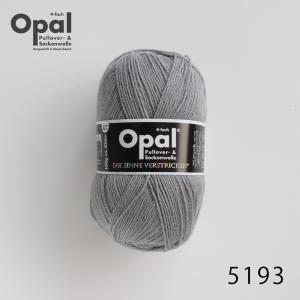 毛糸 Opal オパール Uni 9936 スモークグレー / ソックヤーン 靴下用