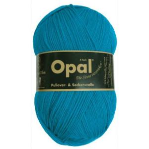 Opal 毛糸 Uni 5183 ターコイズブルー / ソックヤーン 靴下用毛糸 てあみ ニット 手...