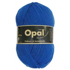 Opal 毛糸 Uni 5188 ブルー / ソックヤーン 靴下用毛糸 てあみ ニット 手編み 編み...