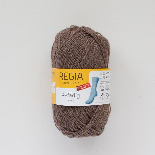 REGIA Uni（レギア ユニ）4ply 50g 02140 バークブラウン ☆4本撚り シャッヘ...