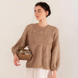 HONEYSUCKLE セーター レシピ【Owlet】【Quince&Co】【seeknit】【編み図】【パターン】【セーター】【チュニック】☆レシピ