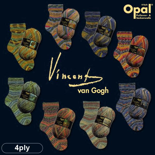 Opal Vincent van Gogh 4-ply（ヴィンセント・ヴァン・ゴッホ） 秋冬コレクシ...