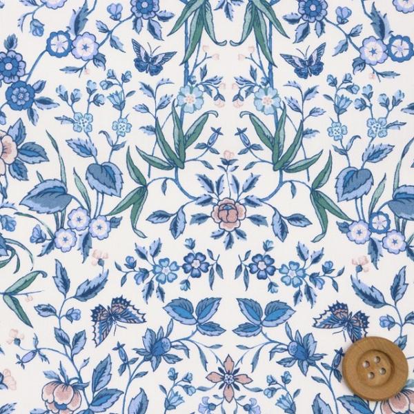 リバティプリント タナローン『Tapestry タペストリー』ブルー（21-3631204/21BT...