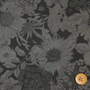 リバティ ミッドナイトスケッチ 4m 花 タナローン ブルー系 LIBERTY