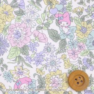 リバティ・ファブリックス タナローン『Garden ガーデン』ピンク