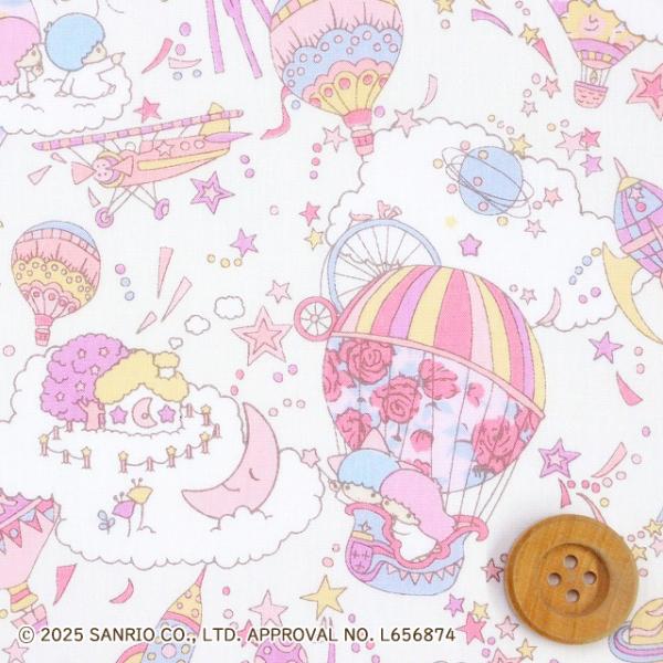 リトルツインスターズ×リバティ・ファブリックス タナローン『Sky High Stars スカイ・ハ...