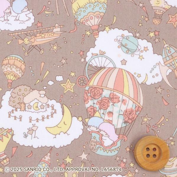 リトルツインスターズ×リバティ・ファブリックス タナローン『Sky High Stars スカイ・ハ...