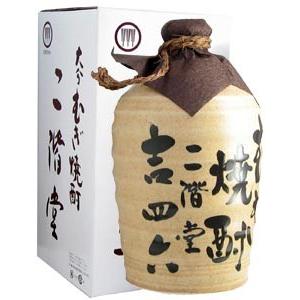 二階堂 吉四六陶器 麦焼酎 25度 1800ml｜syuho