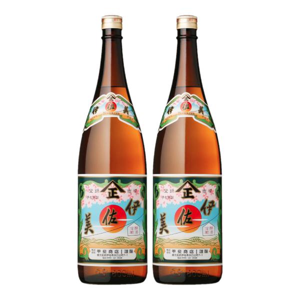 伊佐美 芋焼酎 25度 1800ml ×2本 甲斐商店 鹿児島 お歳暮 クリスマス ギフト 誕生日 ...