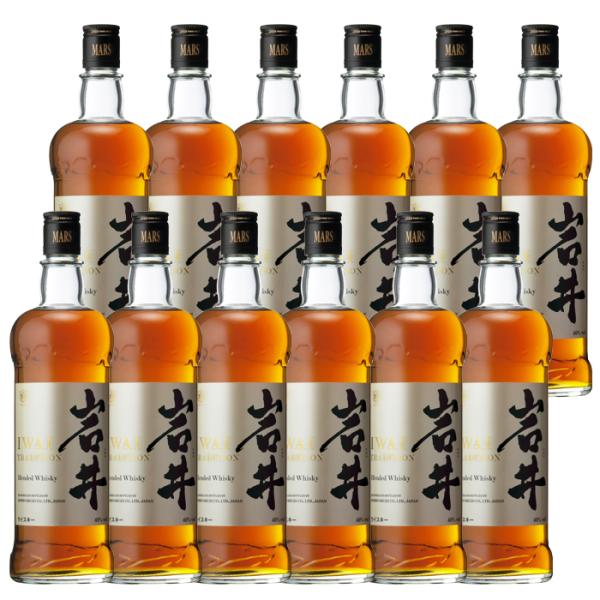 岩井 トラディション ウィスキー 40度 750ml ×12本 本坊酒造 鹿児島限定 お歳暮 クリス...