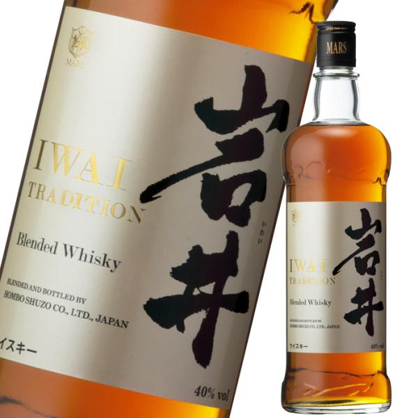 岩井 トラディション ウィスキー 40度 750ml 本坊酒造 鹿児島限定 お歳暮 クリスマス ギフ...