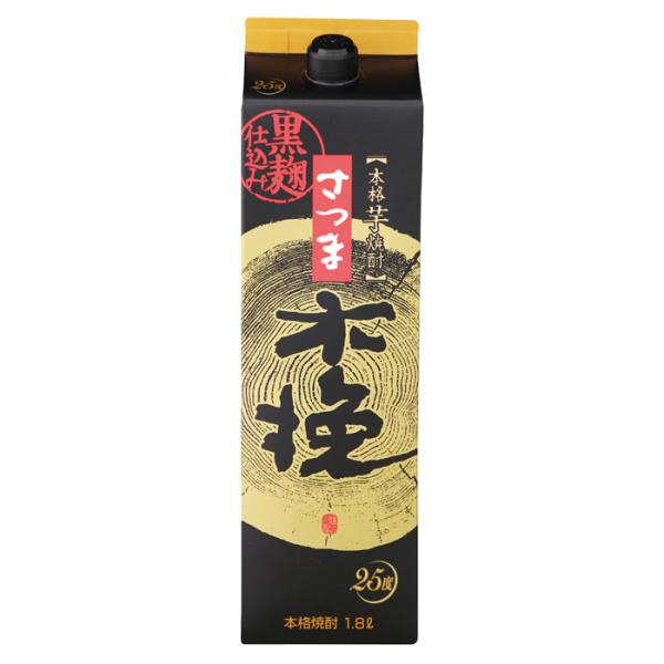 芋焼酎 さつま黒木挽 くろこびき 25度 1800ml パック 雲海酒造 鹿児島 お酒 宅飲み 家飲...