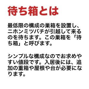 待ち箱(2段重箱式巣箱)の詳細画像1