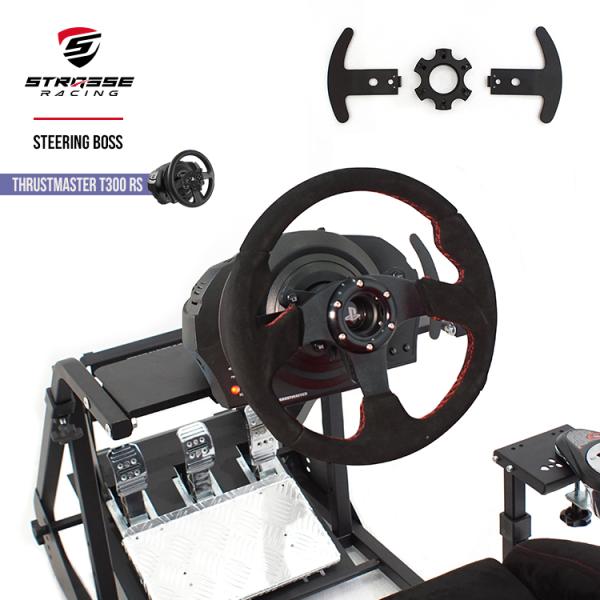 STRASSE Thrustmaster T300RS専用 ステアリングボス ハンドルボス スラスト...