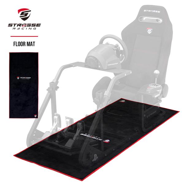 STRASSE RCZ01 XZERO 専用マット フロアマット  ハンコン設置台 コクピット レー...