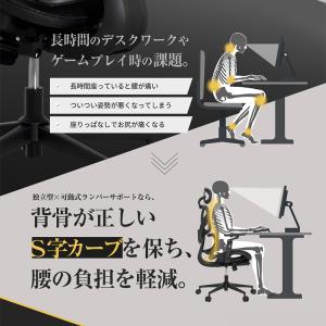 ゲーミングチェア メッシュ STRASSE V...の詳細画像3