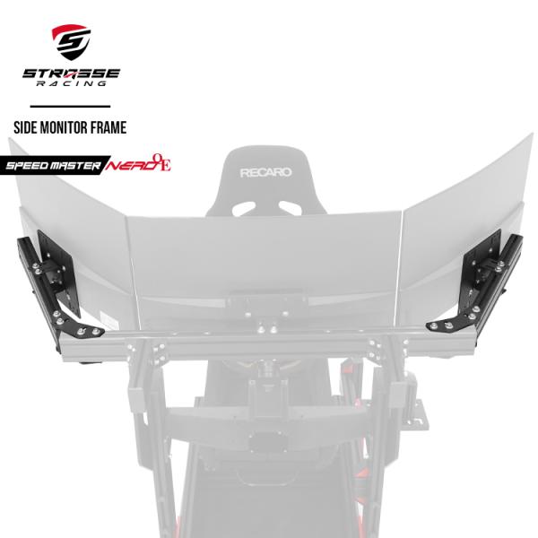 STRASSE SPEEDMASTER NERO 左右モニターフレーム [ハンコン コックピット用 ...