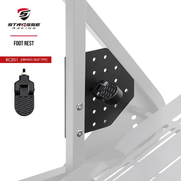 STRASSE RCZ01用フットレスト ドライビングフットレスト 折り畳み式 専用プレート [ハン...