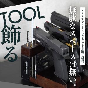 ZEXT ガンスタンド ハンドガン5丁掛け 木...の詳細画像5