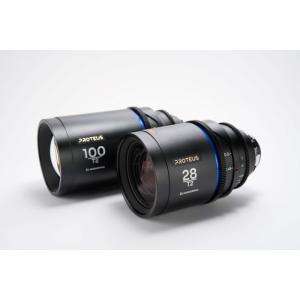 LAOWA Proteus 2×Anamorphic 28mm&100mm T2 2レンズバンドルセット【Blue/Amber/Silver】 キヤノンEF＆Arri PL