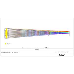 Askar 91F 鏡筒 4枚玉EDフラットフ...の詳細画像2