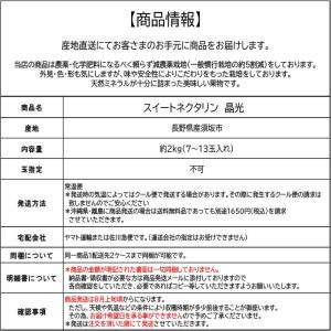信州産 スイートネクタリン(晶光) 約2kg ...の詳細画像5