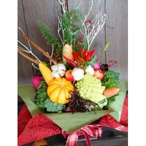 【サプライズプレゼント】ベジタブルアレンジメント　野菜の花束