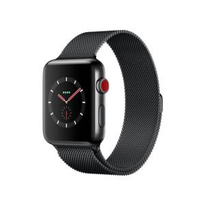 Apple Watch Series 3 GPS+Cellularモデル 42mm MR1V2J/A [スペースブラックミラネーゼループ] 即納OK