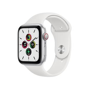 Apple Watch SE GPS+Cellularモデル 44mm MYEV2J/A [ホワイトスポーツバンド] 即納OK｜syunkenya