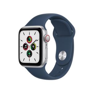 Apple Watch SE GPS+Cellularモデル 40mm MKQV3J/A [アビスブルースポーツバンド] 即納OK｜syunkenya