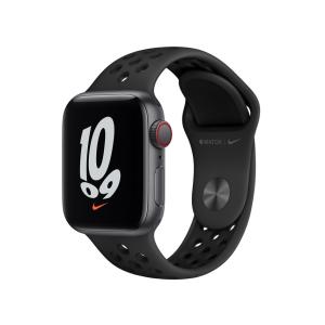 Apple Watch Nike SE GPS+Cellularモデル 40mm MKR53J/A [アンスラサイト/ブラックNikeスポーツバンド] 即納OK｜syunkenya