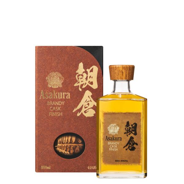 篠崎　朝倉 ブランデーカスクフィニッシュ 500ml （麦焼酎・リキュール）