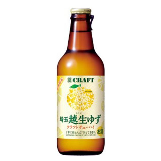 ギフト プレゼント 寶ＣＲＡＦＴ 越生ゆず 330ML 12本 京都府 宝酒造 リキュール ケース販...