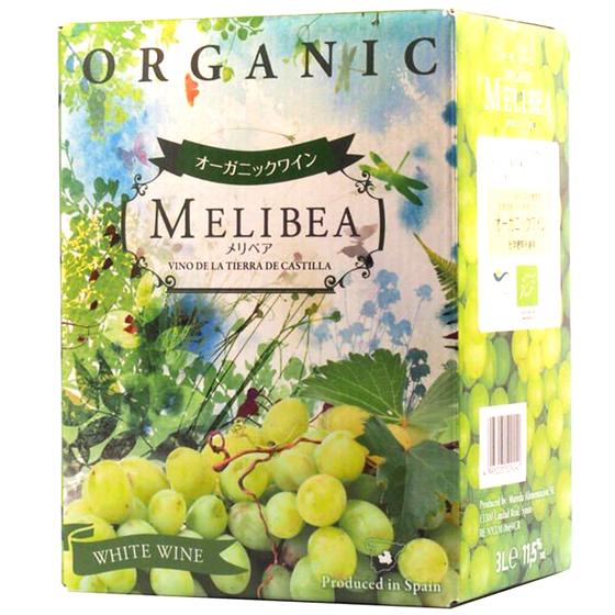 ギフト プレゼント ワイン ムレダ オーガニック メリベア ブランコ 白 BIB バッグインボックス...