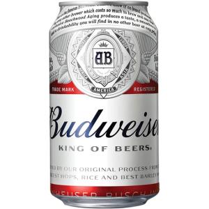 ギフト プレゼント ビール バドワイザー Budweiser 缶 330ml アメリカ合衆国ビール クラフトビール 地ビール｜酒楽SHOP