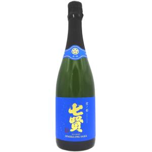 父の日 プレゼント お酒 七賢 スパークリング 空ノ彩 そらのいろどり 720ml 瓶内二次発酵 山梨県 山梨銘醸株式会社 日本酒｜酒楽SHOP